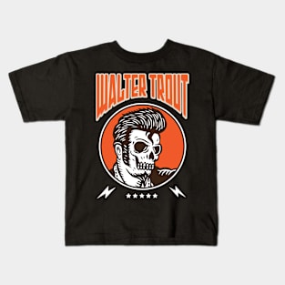 Walter Trout soul Kids T-Shirt